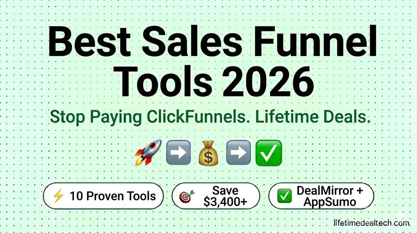 best clickfunnels alternative lifetime deal 2026 ten proven tools from dealmirror and appsumo pagebuildly flexifunnels wpfunnels